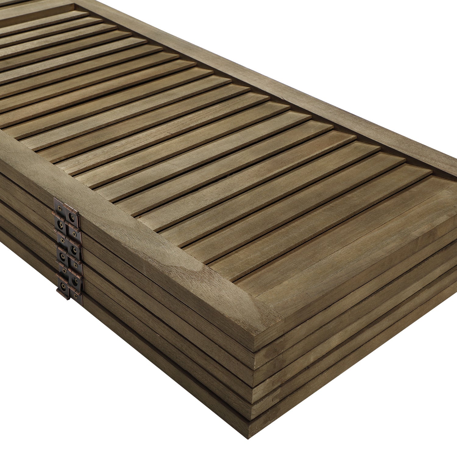 Louver Folding Screen Decorative Privacy Partition Room Divider XH