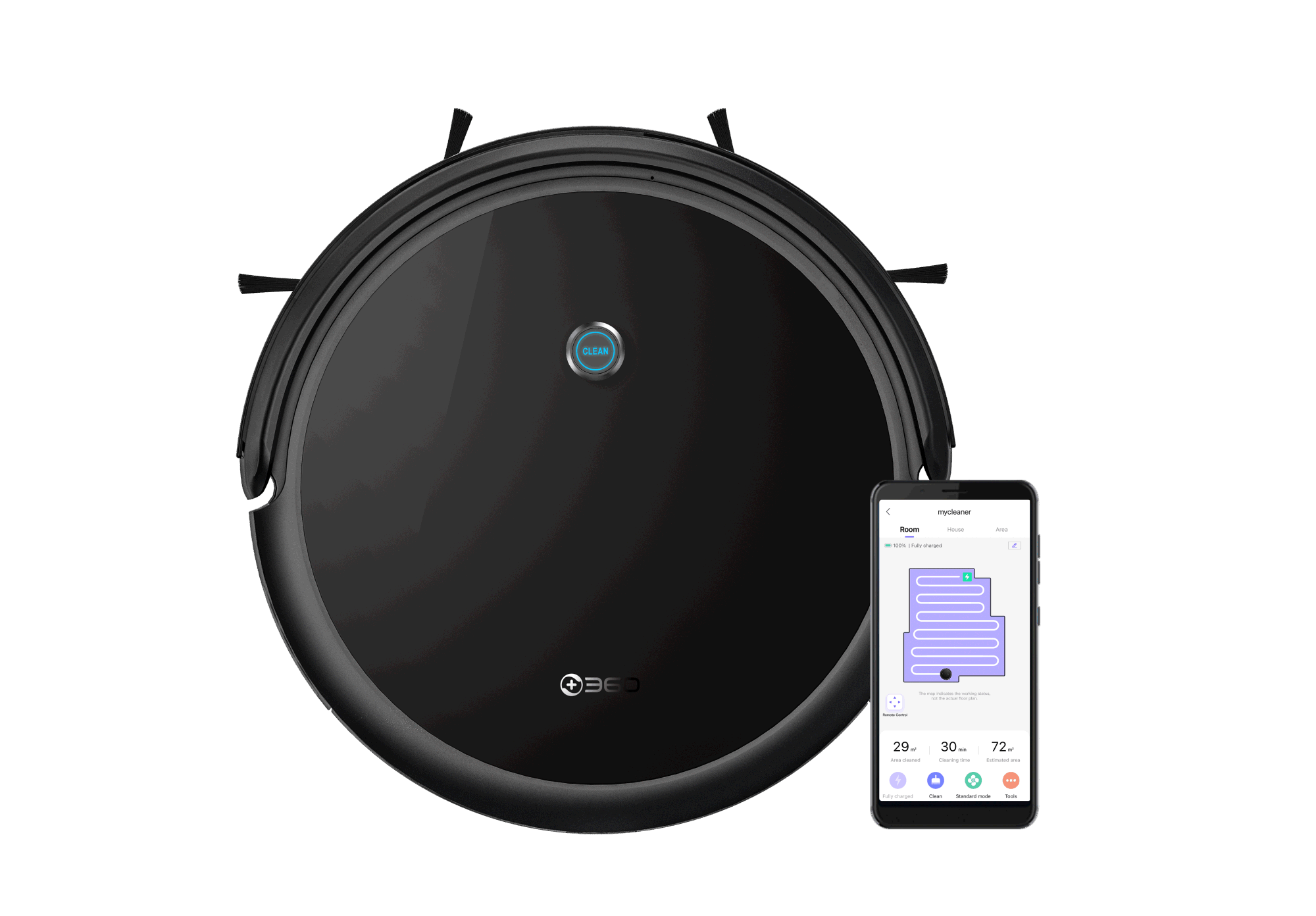 360 C50 Robot Vacuum Cleaner