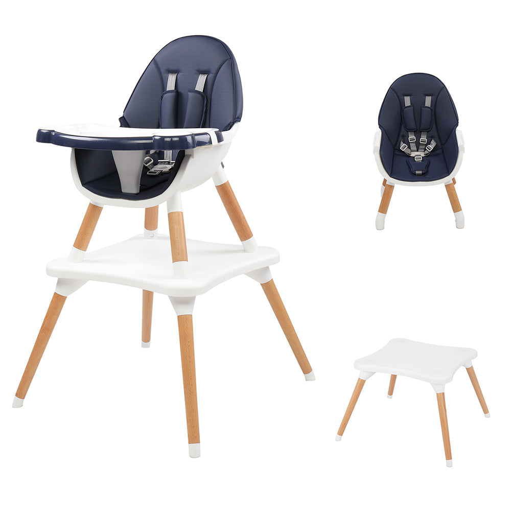 Free shipping Children's High Dining Chair Detachable Two-In-One Table And Chair YJ