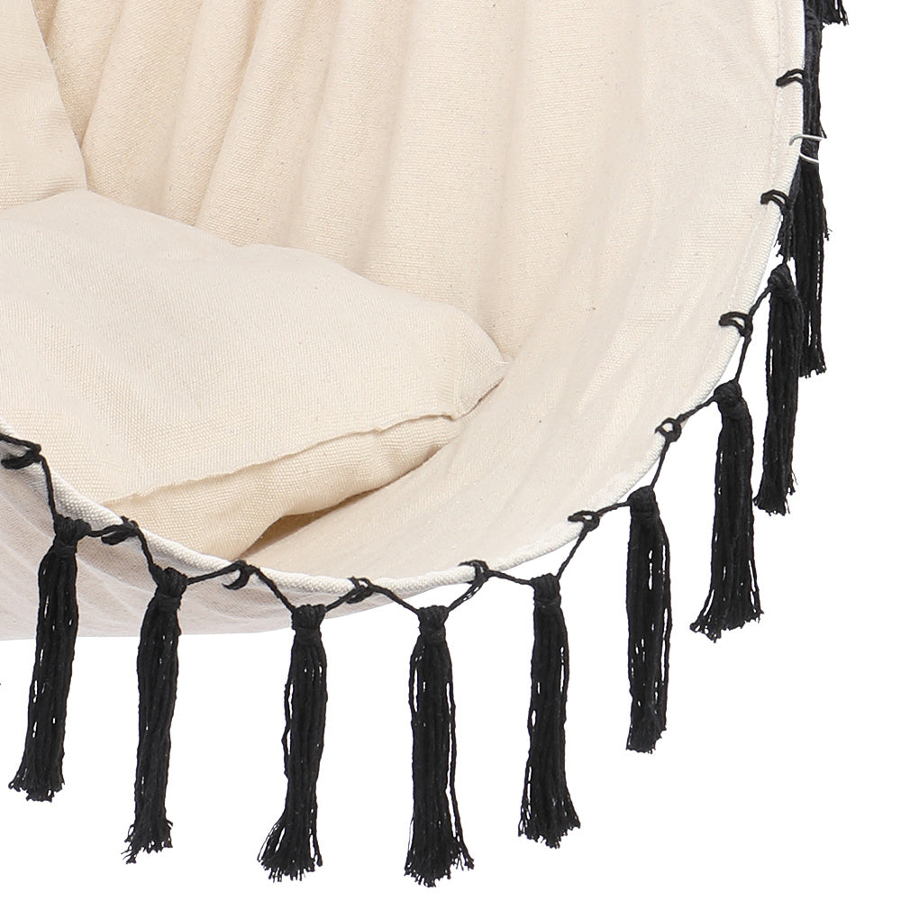 1.5*1.2m Tassel Plus Pillow Hanging Chair XH