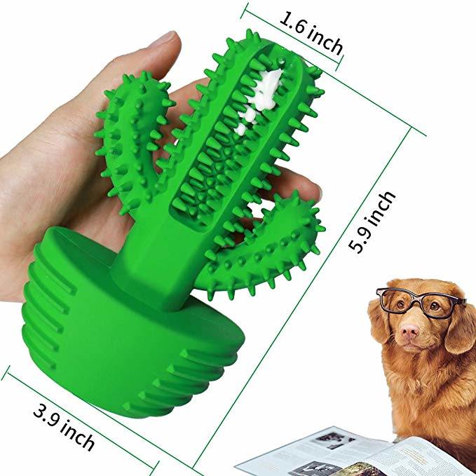 Dog Chew Toothbrush Teeth Cleaning Toys Puppy Brushing Stick Dental Oral Care for Pet