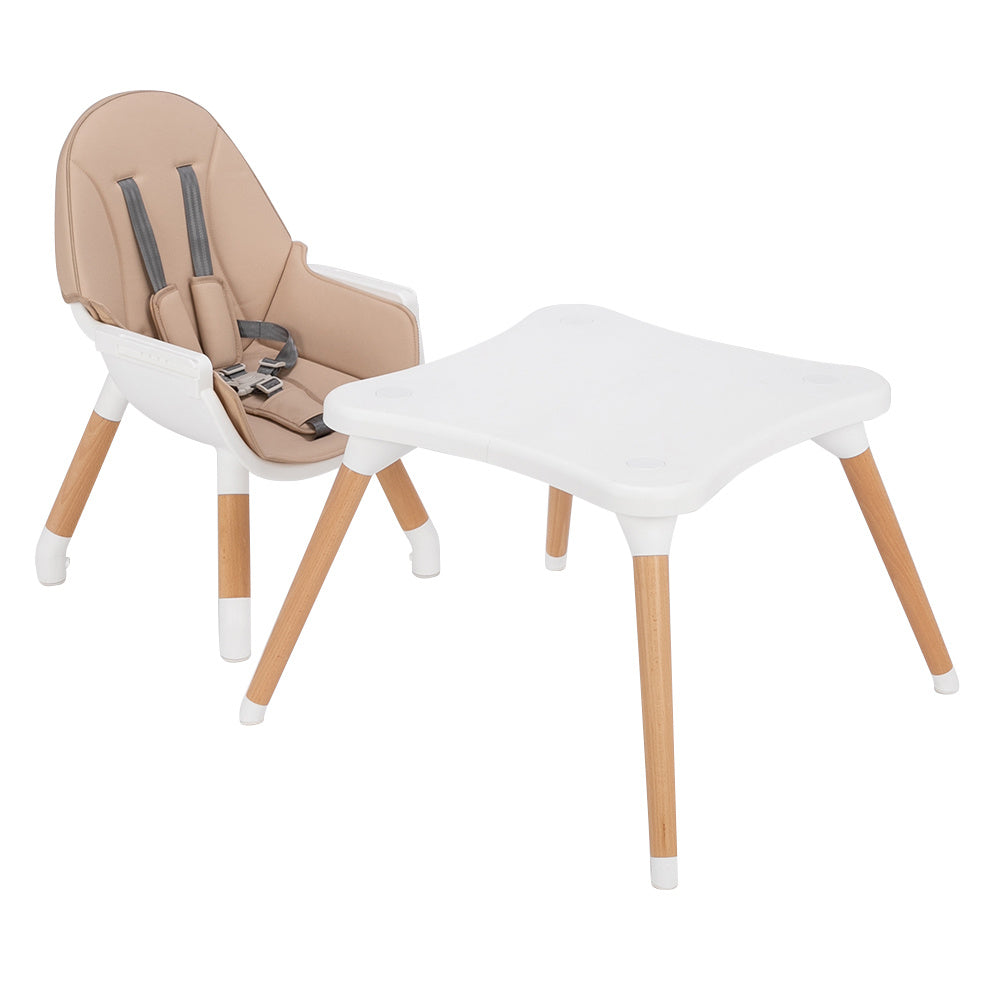 Free shipping Children's High Dining Chair Detachable Two-In-One Table And Chair YJ
