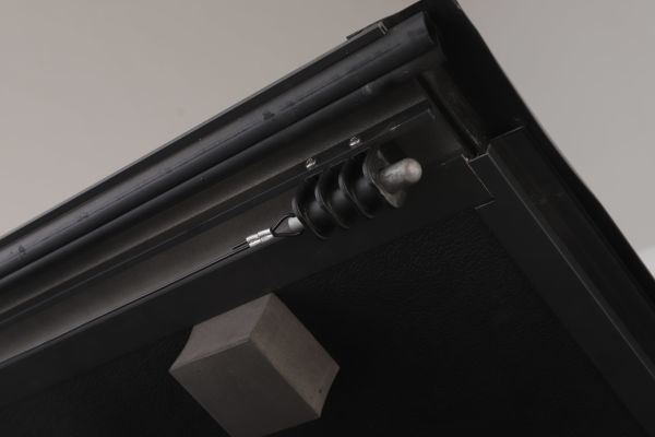 Xcover Hard Tonneau Cover, Low Profile Folding Truck Bed, Fit 2019 Ram 1500 5.7ft Short Bed Only (NOT For Track Sys.)