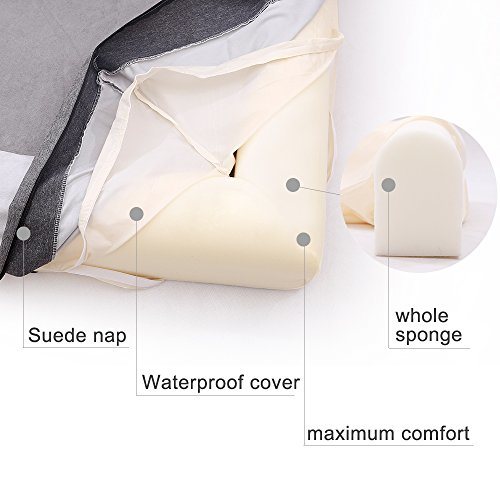 Orthopedic Memory Foam Dog Bed Dog Couch with Durable Water Proof Liner and Removable Washable Cover, Large