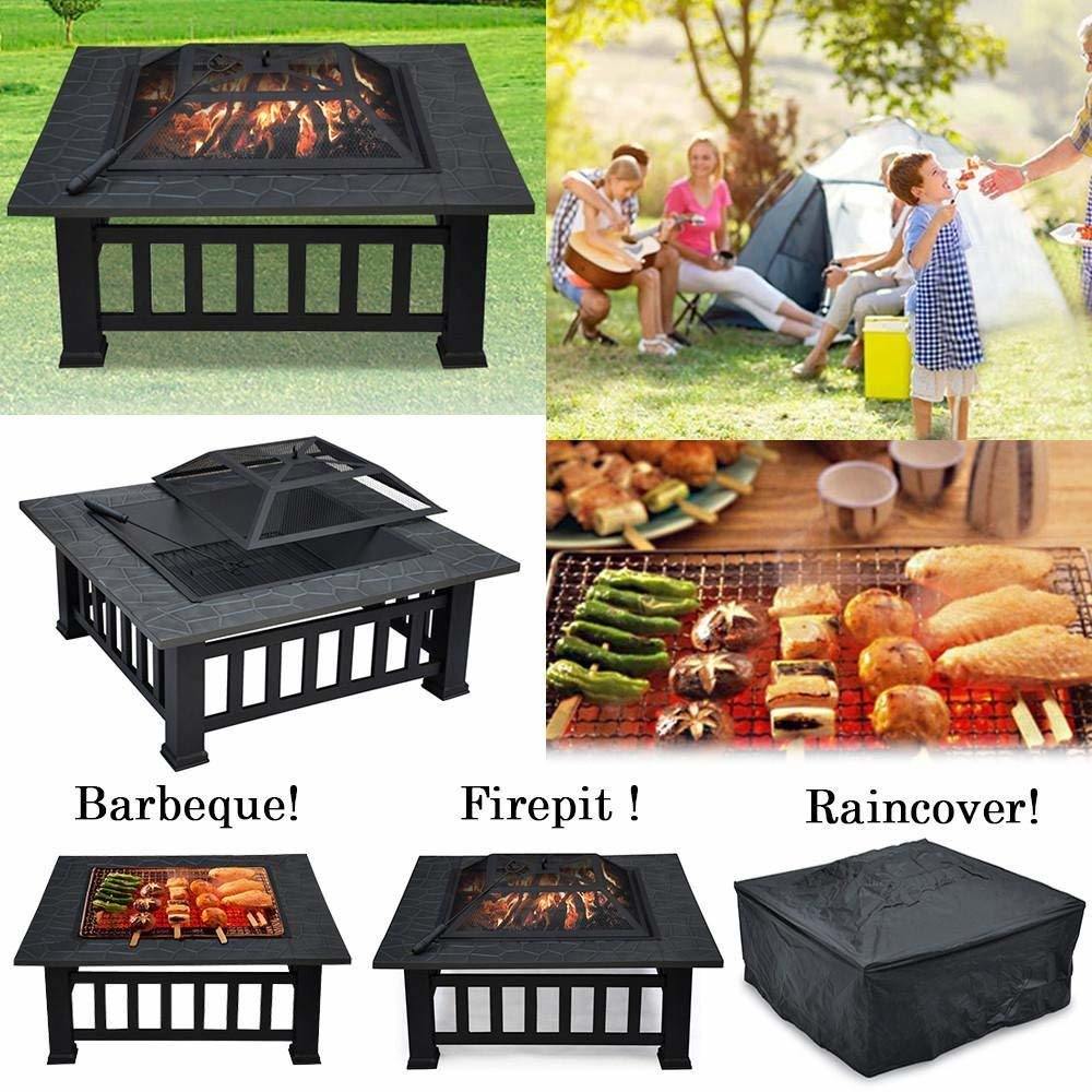 Upland Fire Pit with Cover