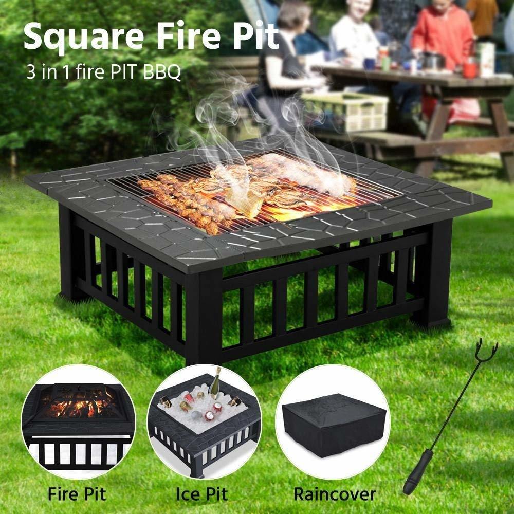 Upland Fire Pit with Cover
