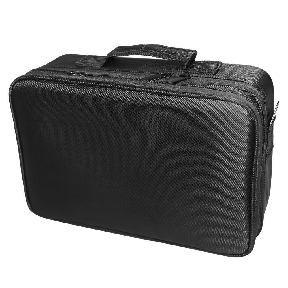 Professional High-capacity Multilayer Portable Travel Makeup Bag with Shoulder Strap (Small) YF