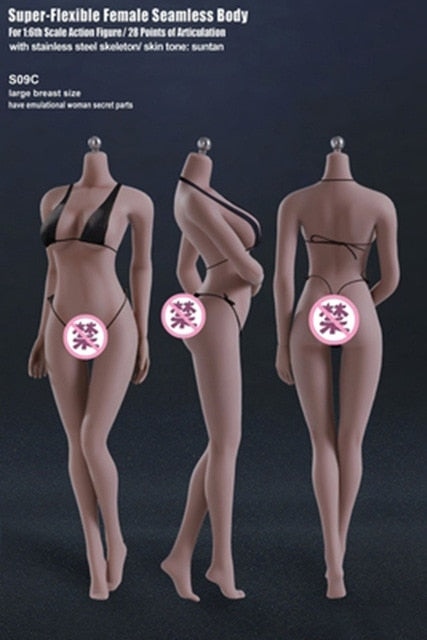 Ship Directly from USA KT004 KT005 KT007 1/6 Beautifu European Head Sculpt Carving Female Sculpt Model for 12'' Suntan S09C Body