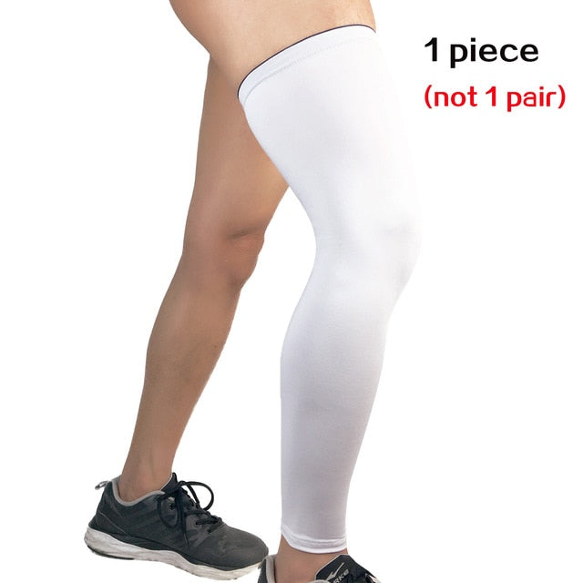 WorthWhile 1PC Compression Sleeves Knee Pads for Men Basketball Brace Elastic Kneepad Protective Gear Support Volleyball Support