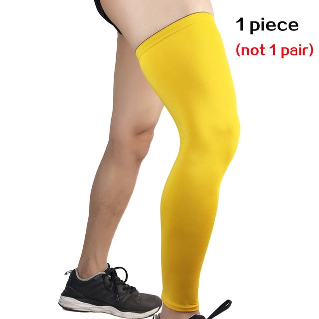 WorthWhile 1PC Compression Sleeves Knee Pads for Men Basketball Brace Elastic Kneepad Protective Gear Support Volleyball Support