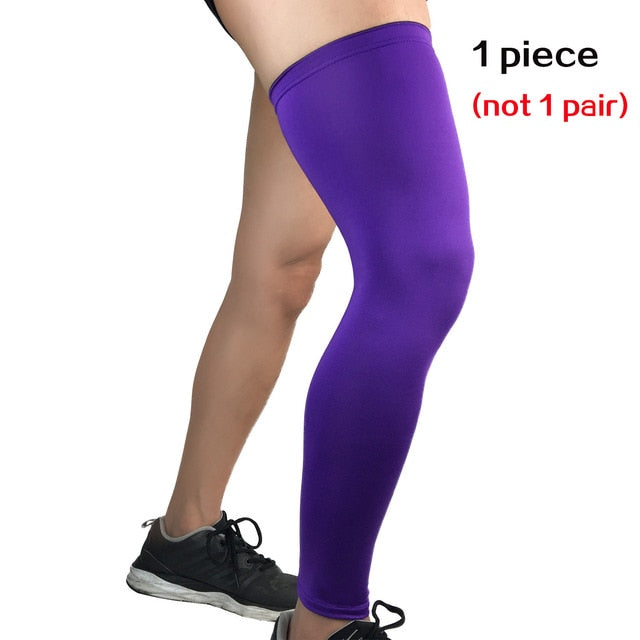 WorthWhile 1PC Compression Sleeves Knee Pads for Men Basketball Brace Elastic Kneepad Protective Gear Support Volleyball Support
