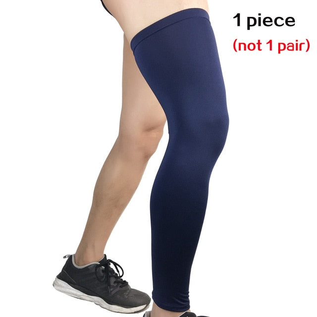 WorthWhile 1PC Compression Sleeves Knee Pads for Men Basketball Brace Elastic Kneepad Protective Gear Support Volleyball Support