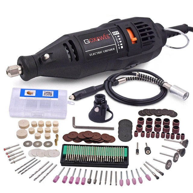 110V 220V Power Tools Electric Mini Drill Die Grinder Engraver Polisher with Rotary Tools Set Kit For Dremel 3000 4000
