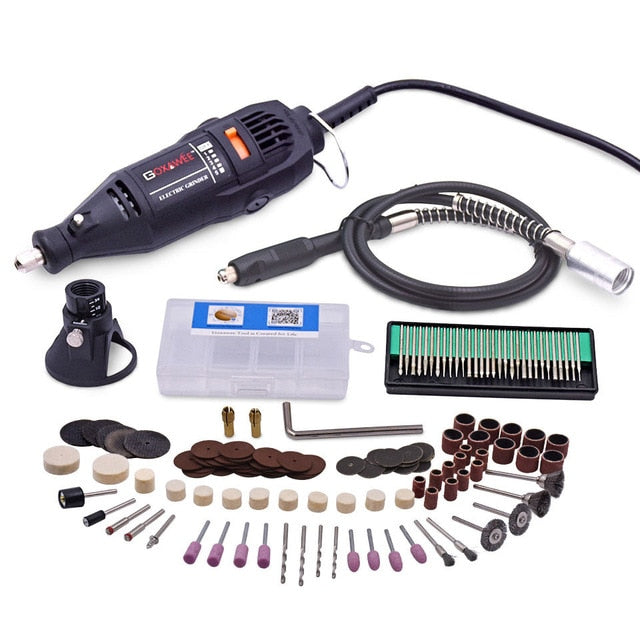 110V 220V Power Tools Electric Mini Drill Die Grinder Engraver Polisher with Rotary Tools Set Kit For Dremel 3000 4000