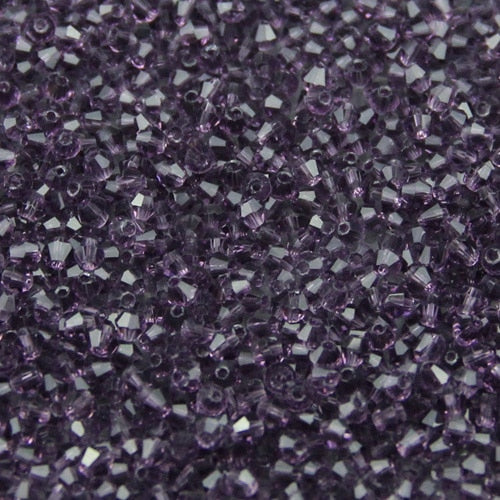 JHNBY 3mm 200pcs AAA Bicone Upscale Austrian crystals beads AB color plating Loose bead bracelet Jewelry Making Accessories DIY