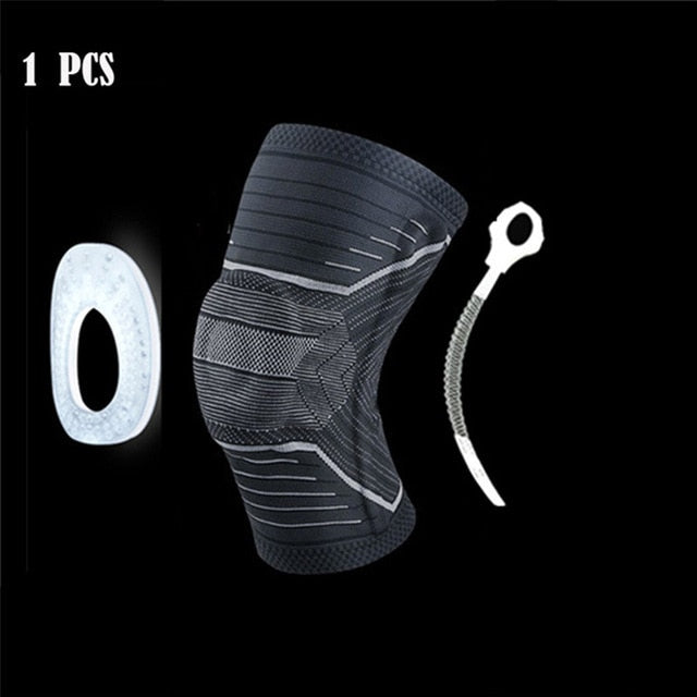 Knee Joint Support knee pads Basketball Sports Knee pads MTB Volleyball knee Sleeve Compression Tactical Knee Brace Support 1PCS