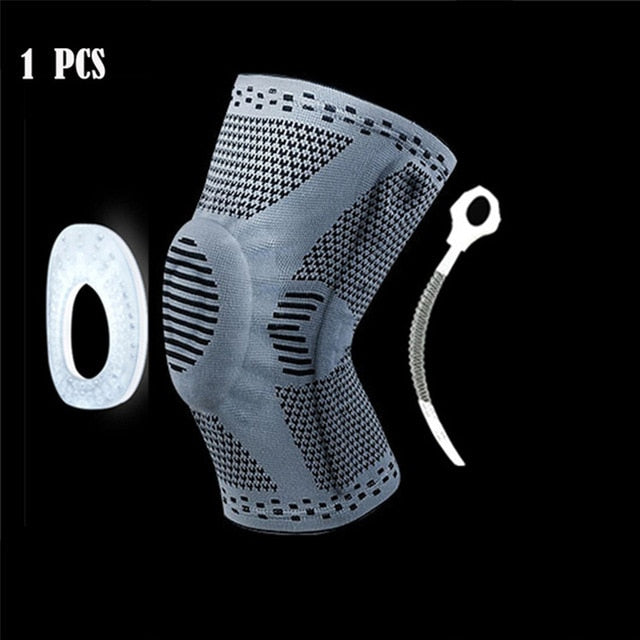 Knee Joint Support knee pads Basketball Sports Knee pads MTB Volleyball knee Sleeve Compression Tactical Knee Brace Support 1PCS