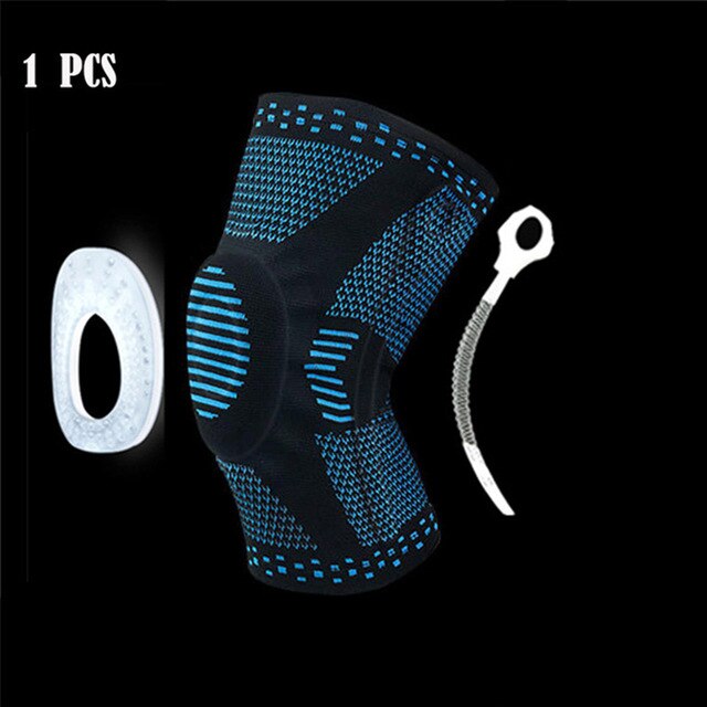 Knee Joint Support knee pads Basketball Sports Knee pads MTB Volleyball knee Sleeve Compression Tactical Knee Brace Support 1PCS