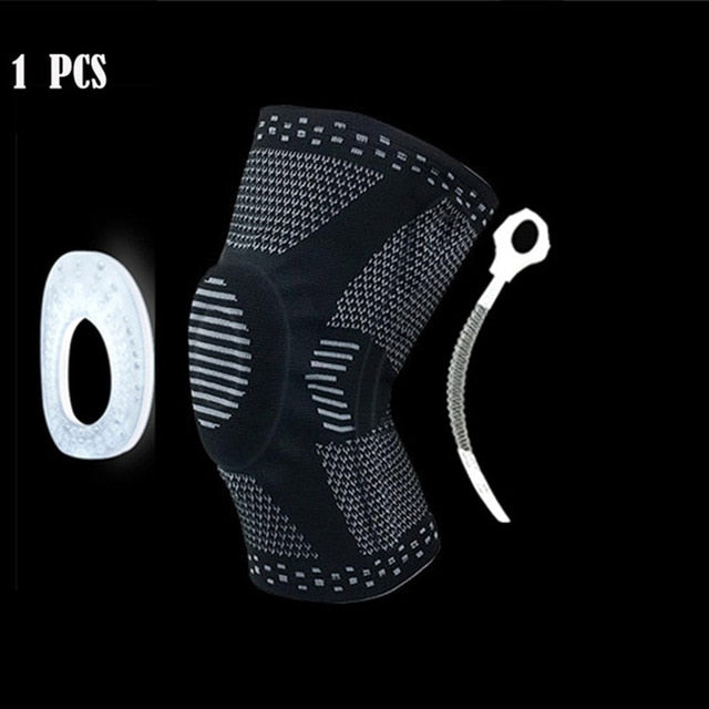 Knee Joint Support knee pads Basketball Sports Knee pads MTB Volleyball knee Sleeve Compression Tactical Knee Brace Support 1PCS