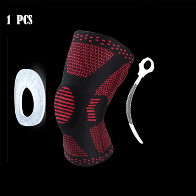 Knee Joint Support knee pads Basketball Sports Knee pads MTB Volleyball knee Sleeve Compression Tactical Knee Brace Support 1PCS