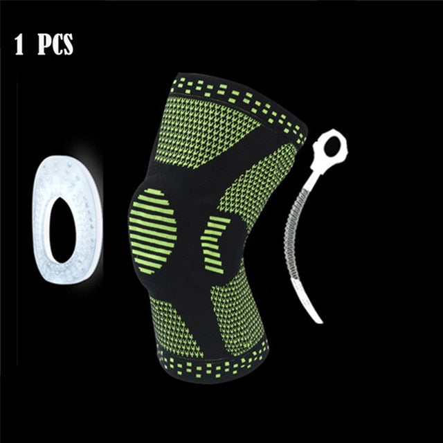Knee Joint Support knee pads Basketball Sports Knee pads MTB Volleyball knee Sleeve Compression Tactical Knee Brace Support 1PCS