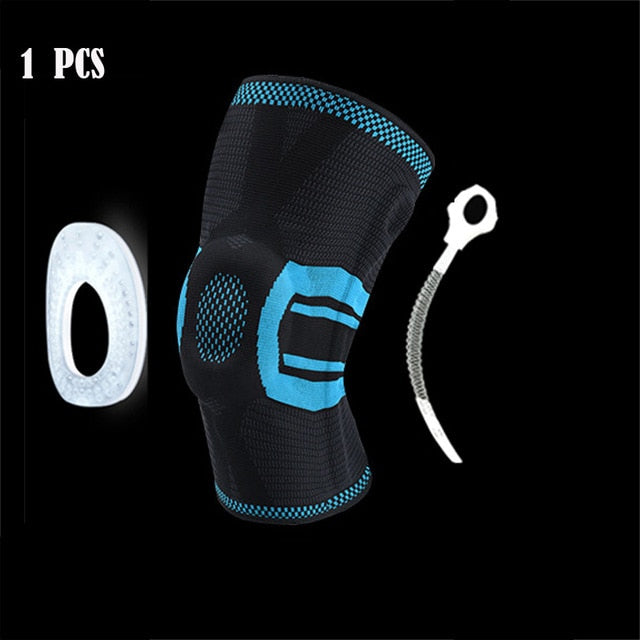 Knee Joint Support knee pads Basketball Sports Knee pads MTB Volleyball knee Sleeve Compression Tactical Knee Brace Support 1PCS