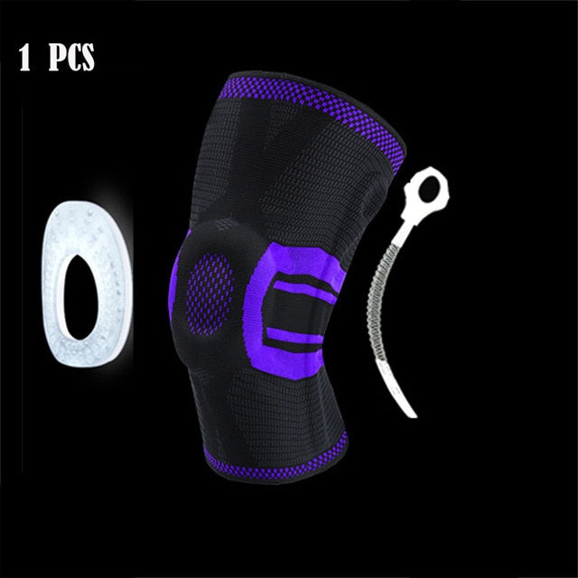 Knee Joint Support knee pads Basketball Sports Knee pads MTB Volleyball knee Sleeve Compression Tactical Knee Brace Support 1PCS