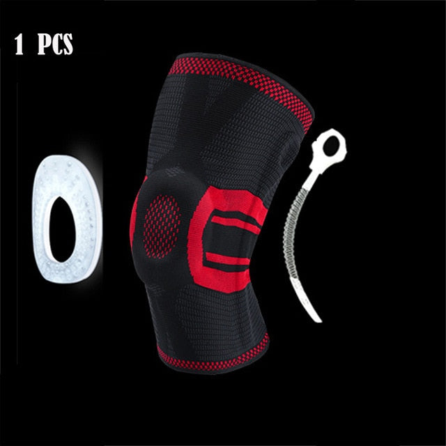 Knee Joint Support knee pads Basketball Sports Knee pads MTB Volleyball knee Sleeve Compression Tactical Knee Brace Support 1PCS