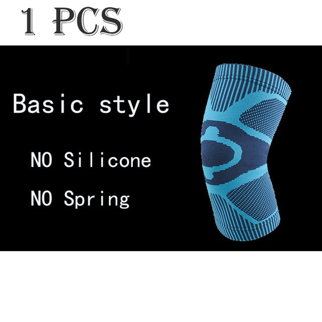 Knee Joint Support knee pads Basketball Sports Knee pads MTB Volleyball knee Sleeve Compression Tactical Knee Brace Support 1PCS