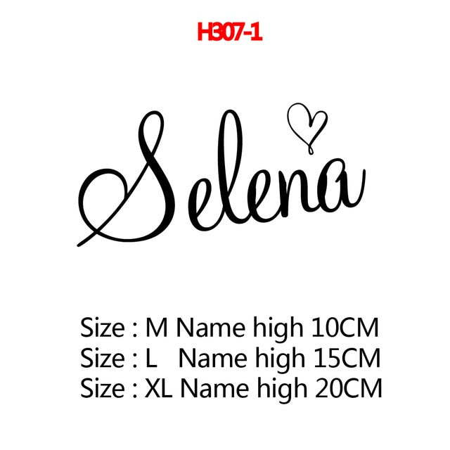 Personalized Custom Name Butterfly Wall Sticker Wallpaper For Nursery Kids Room Decoration Vinyl Stickers Bedroom Decals