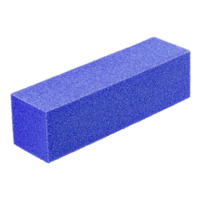 1PC Mini Colorful Nail File Six Faces Nail File Buffer Block Polish Manicure Pedicure Sanding Nail Art Tool Manicure Supplies