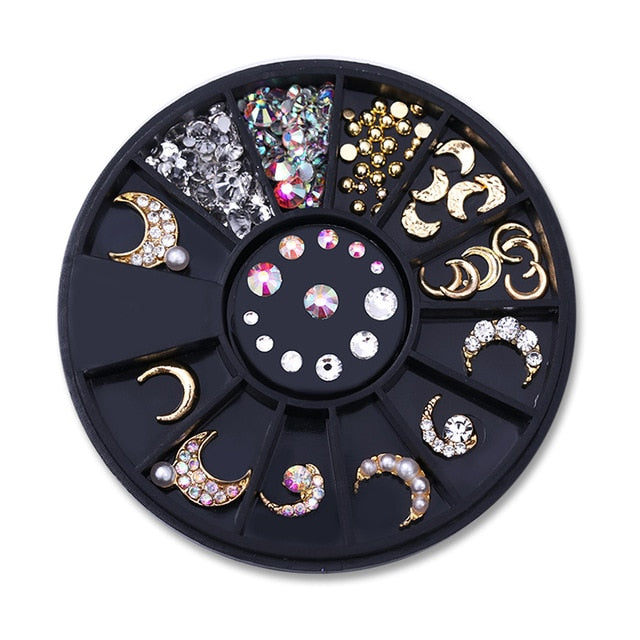 Mixed Color Chameleon Nail Rhinestone Glitter Small Irregular Beads For  Nail Art 3D Decoration Stone In Wheel DIY Tips