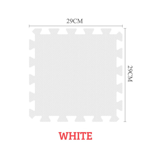 MQIAOHAM Baby EVA Foam Play Puzzle Mat 18pcs/lot Black and White Interlocking Exercise Tiles Floor Carpet And Rug for Kids Pad