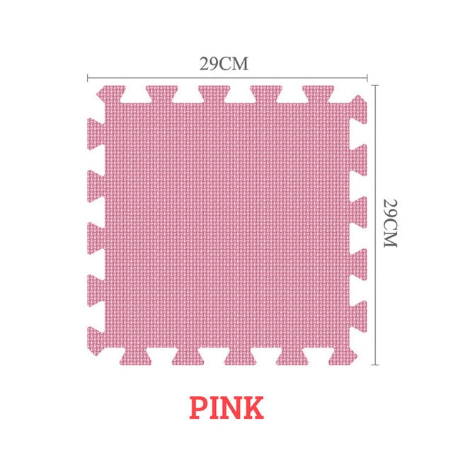 MQIAOHAM Baby EVA Foam Play Puzzle Mat 18pcs/lot Black and White Interlocking Exercise Tiles Floor Carpet And Rug for Kids Pad