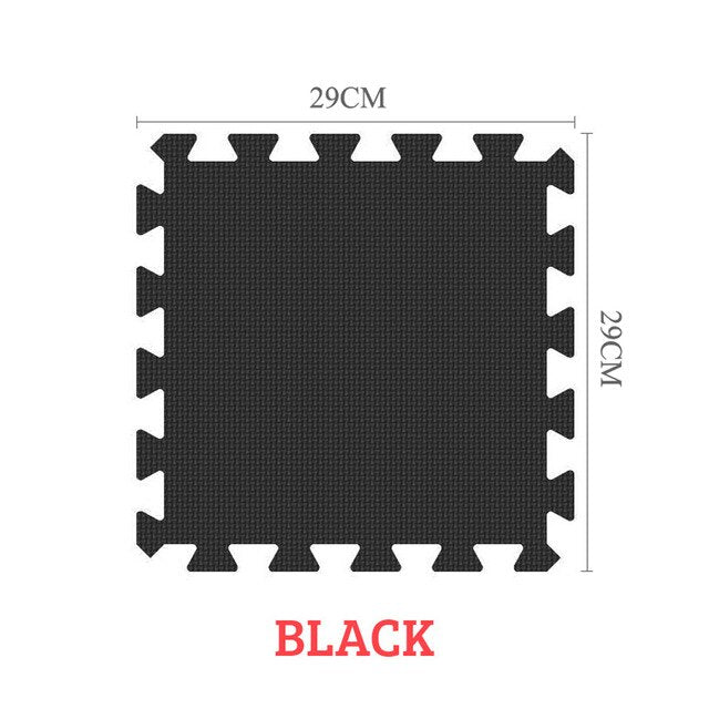 MQIAOHAM Baby EVA Foam Play Puzzle Mat 18pcs/lot Black and White Interlocking Exercise Tiles Floor Carpet And Rug for Kids Pad