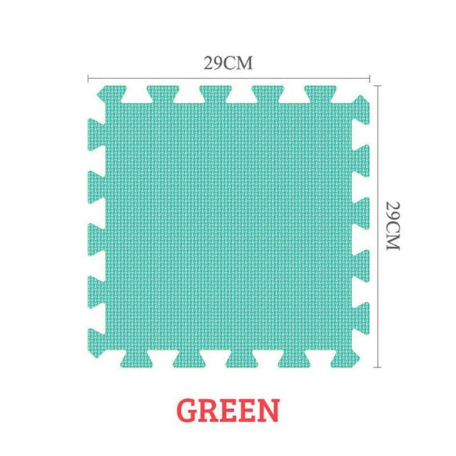 MQIAOHAM Baby EVA Foam Play Puzzle Mat 18pcs/lot Black and White Interlocking Exercise Tiles Floor Carpet And Rug for Kids Pad