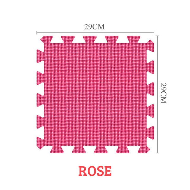 MQIAOHAM Baby EVA Foam Play Puzzle Mat 18pcs/lot Black and White Interlocking Exercise Tiles Floor Carpet And Rug for Kids Pad