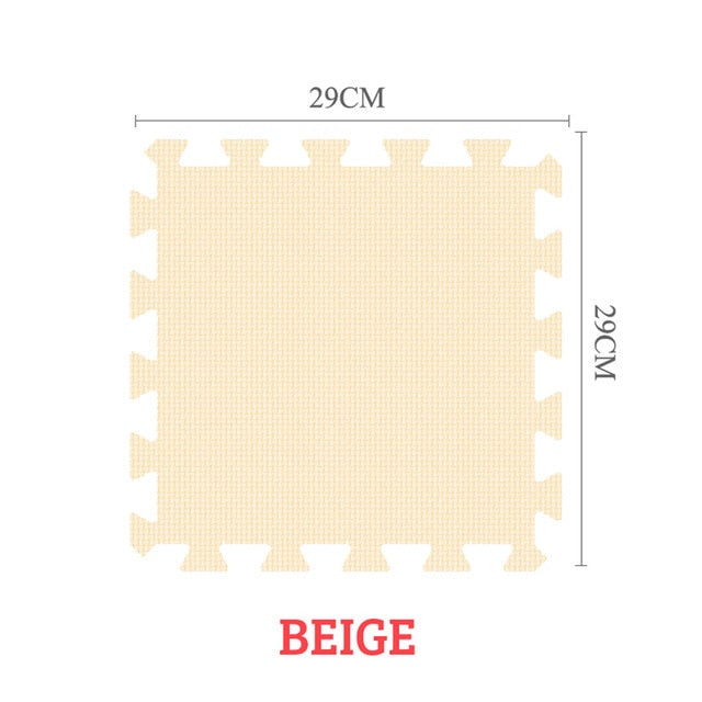 MQIAOHAM Baby EVA Foam Play Puzzle Mat 18pcs/lot Black and White Interlocking Exercise Tiles Floor Carpet And Rug for Kids Pad