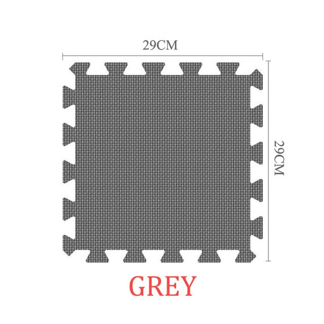 MQIAOHAM Baby EVA Foam Play Puzzle Mat 18pcs/lot Black and White Interlocking Exercise Tiles Floor Carpet And Rug for Kids Pad