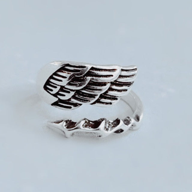 High Quality Fashion 925 Sterling Silver Geometric Layer Smile Face Adjustable Rings For Women Wholesale Jewelry