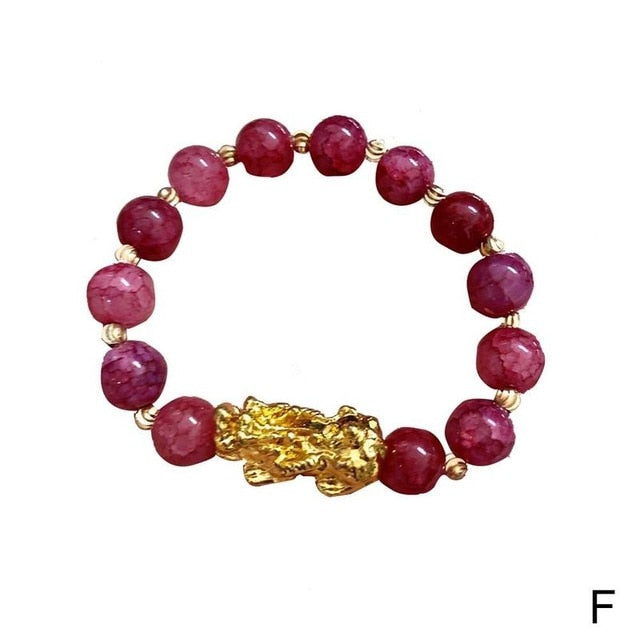 Pixiu Bracelet Chinese Good Lucky Charm Feng Shui Pi Yao Wealth good luck Bracelets Jewelry Lucky Bracelets Drop Shipping