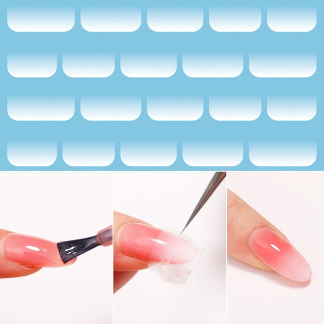 Gold 3D Nail Sticker Curve Stripe Lines Nails Stickers Gradient Adhesive Striping Tape Nail Foil Nail Art Stickers Decals Silver