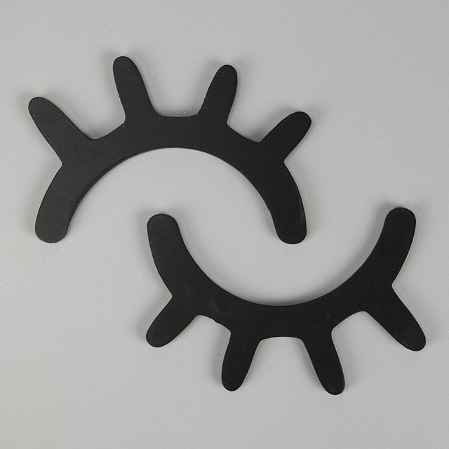 1 Pair Nordic Style Cute Wooden 3D Eyelash Wall Sticker Decor Children Kids Baby Room Background Wall Sticker Home Decoration