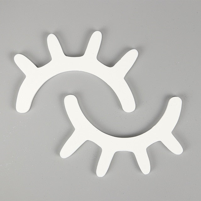 1 Pair Nordic Style Cute Wooden 3D Eyelash Wall Sticker Decor Children Kids Baby Room Background Wall Sticker Home Decoration