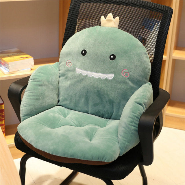 35*35*55cm Summer Nap cushion Cervical Noon Nap cushion Office school chair Cushion Carrot Strawberry Slow gift for friends