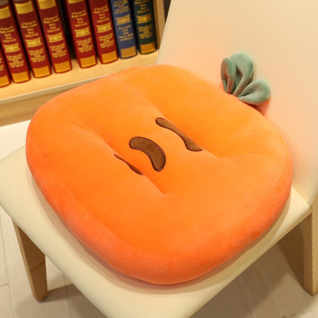 35*35*55cm Summer Nap cushion Cervical Noon Nap cushion Office school chair Cushion Carrot Strawberry Slow gift for friends