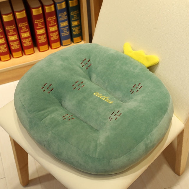 35*35*55cm Summer Nap cushion Cervical Noon Nap cushion Office school chair Cushion Carrot Strawberry Slow gift for friends