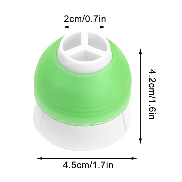 Russian Tulip Icing Piping Nozzles Stainless Steel Flower Cream Pastry Tips Nozzles Bag Cupcake Cake Decorating Tools