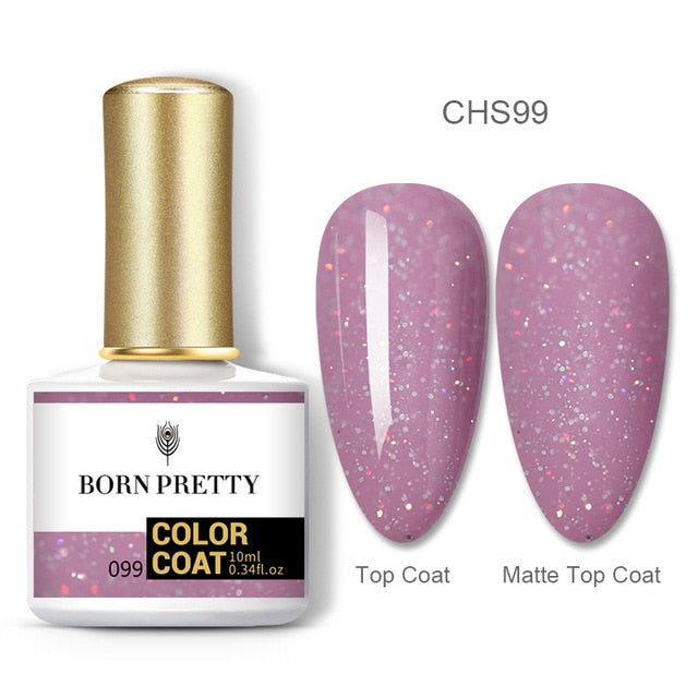 BORN PRETTY Nail Gel 120Colors 10ml Gel Nail Polish Soak Off UV LED Gel Varnish Holographics Shining Nagel Kunst Gellack