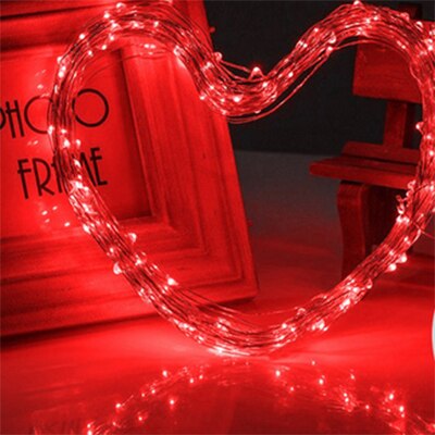 10 pcs LED Fairy String Lights Battery Operated LED Copper Wire String Lights Outdoor Waterproof Bottle Light For Bedroom Decor